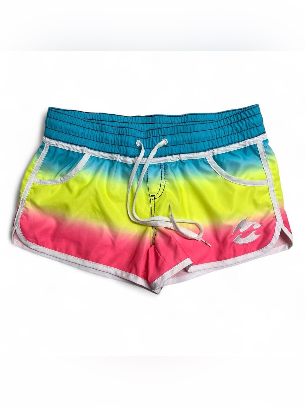 Y2K Billabong Neon Board Shorts - Picture 2 of 5